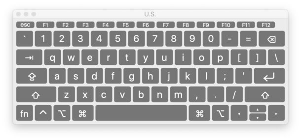 mac keyboard viewer os x 10.10.5 for other fonts